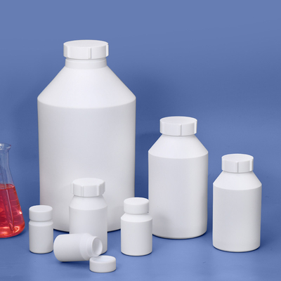 Αγορά Λευκό πλαστικό μπουκάλι PTFE ευρύ στόμα για εργαστηριακό αντιδραστήρα 50ML-20L ηλεκτρονική κατασκευή