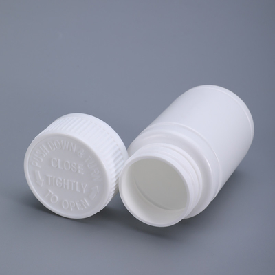 Αγορά 112 ml Μικρό στρογγυλό HDPE πλαστικό μπουκάλι με καπάκι ασφαλείας για παιδιά ηλεκτρονική κατασκευή