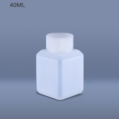 Αγορά 40 ml Σφραγισμένο φιαλίδιο αντιδραστήρα Μικρό στόμα δοχεία HDPE Αγροχημική υγρή συσκευασία ηλεκτρονική κατασκευή