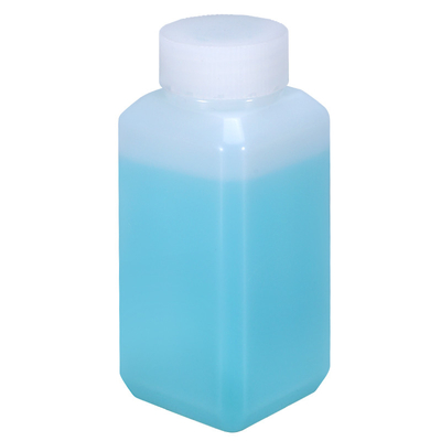 Αγορά Μικρός λαιμός τετράγωνος HDPE Χημικό υγρό δείγμα αντιδραστήρα παχύτερο σφραγισμένο πλαστικό μπουκάλι ηλεκτρονική κατασκευή