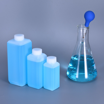 Αγορά 500 ml πλαστικές φιάλες με διπλό τοίχωμα HDPE τετραγωνικών αντιδραστηρίων για εργαστηριακή επεξεργασία εκτύπωσης ηλεκτρονική κατασκευή