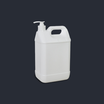 Αγορά 100% υλικό πλαστικό 4L HDPE λευκό διαυγές μπουκάλι Jerry με αντλία και πλαστικό ηλεκτρονική κατασκευή