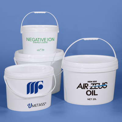 Αγορά Κόκκινο κίτρινο διαφανές χρώμα 20L πλαστικό δοχείο κουβά με καπάκι ηλεκτρονική κατασκευή
