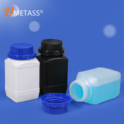 Αγορά 500ml Square Plastic Bottle Screw-cap Wide Neck Bottles for Industrial Lab Reagent Storage ηλεκτρονική κατασκευή