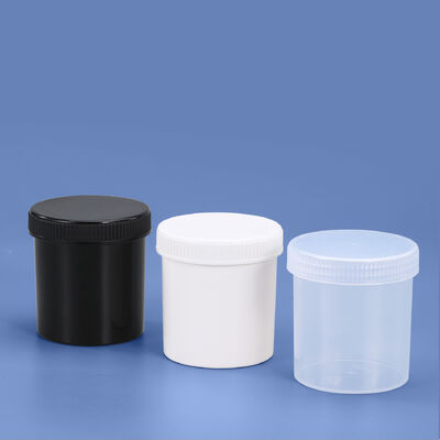 Αγορά 250ml Food Grade Plastic Jars White Black Transparent Small Plastic Pails Canning ηλεκτρονική κατασκευή