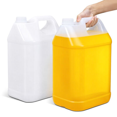 Αγορά 10L HDPE πλαστικό δοχείο Jerry για μεταφορά πετρελαίου, νερού, κρασιού και μπαχαρικών σε μούχλα Εκτύπωση ετικέτας λευκό μαύρο μπλε διαφανές πλαστικό δοχείο τύπου F ηλεκτρονική κατασκευή