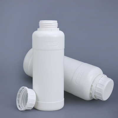 HDPE 500 ml παχιά φθοριωμένη φιάλη για συσκευασία χημικού αντιδραστήρα και οργανικού διαλύτη