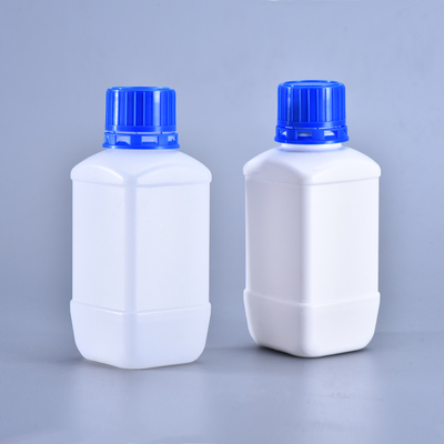 Δείκτης κενών λευκών πλαστικών δοχείων HDPE για εργαστηριακή αποθήκευση υγρών