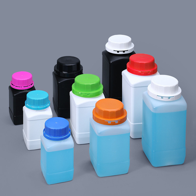 500 ml HDPE Φιλικά προς το περιβάλλον πλαστικά μπουκάλια Τροφίμων Εργαστηριακά πλαστικά δοχεία