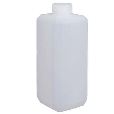 500 ml Διαφανές Φάρμακο Polylab HDPE Φιαλίδιο Αντιδραστήρα Μικρό στόμα