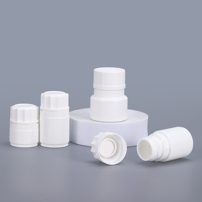 Φιάλες αντιδραστήρα βιταμινών για χάπια HDPE 30 ml με προστατευτικό καπάκι και αποξηρατικό για σφράγιση