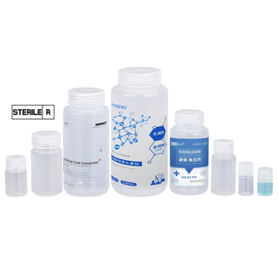 5 ml-1L Στεριωμένο φιαλίδιο αντιδραστήρα φιαλίδας πλαστικού για εργαστηριακά χημικά