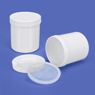 1L διαφανές βίδα πλαστικό βάζο HDPE κολάρο και βάση για πλυντήριο απορρυπαντικών σκόνης συσκευασία