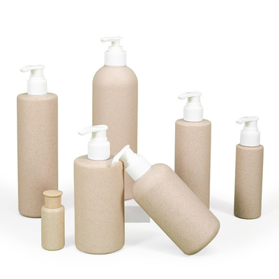 30 ml-500 ml χωρητικότητα κενή μαλακτική αντλία σαμπουάν συσκευασία σιτάρι άχυρο βιοδιασπώμενο πλαστικό μπουκάλι