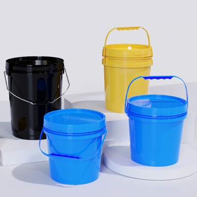 Επαναχρησιμοποιηθέν PP 15 λίτρων Bucket Party Favor Buckets για αποθήκευση ποτών