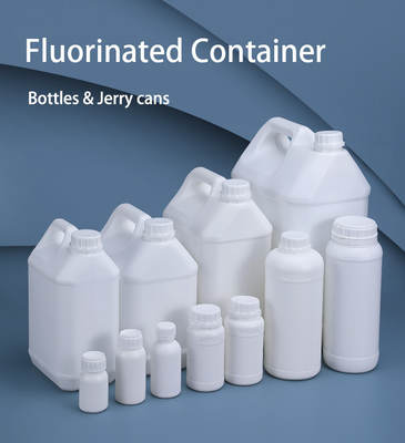 100 ml φθοριούχου πλαστικού HDPE μπουκαλιού