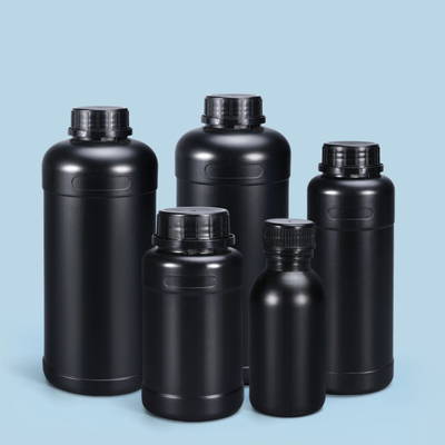 Αδιάβροχο HDPE πλαστικό χημικό μπουκάλι με ανθεκτικό στην έκρηξη κάλυμμα ανθεκτικό σε χημικές ουσίες μπουκάλι