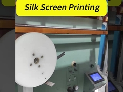 Εκτύπωση λογότυπου με μεταξένιο οθόνο πλαστικό κουβά για χρωστικές ουσίες γεωργικά χημικά έλαιο μελάνης