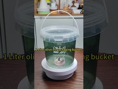 IML Προσαρμοσμένα κουβάδες τροφίμων για σοκολάτα, φιστίκια, φυστικοβούτυρο, σάλτσες τροφίμων από PP