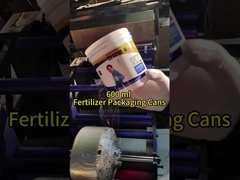 Λευκά πλαστικά δοχεία κονσέρβας για σκόνη τροφίμων 30 ml-1000 ml